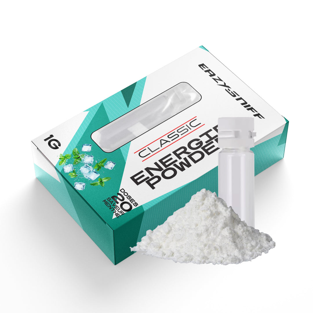 Poudre énergisante - Saveur Menthe 🌿